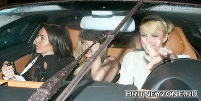 Britney car hilton paris pussy spear