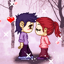 Kissing (128x128, 24Kb)