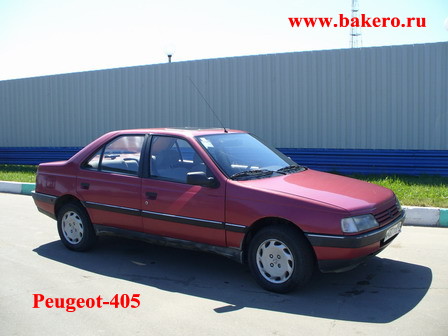 Peugeot-405- автомобиль 1988 года в Европе