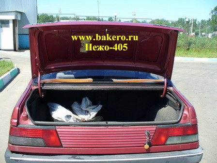 Peugeot-405: багажник