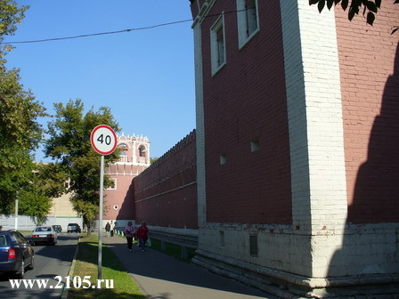 Стены Донского монастыря