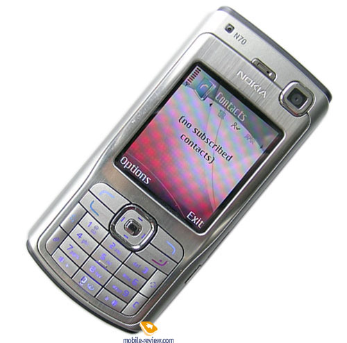 Модель Nokia N70 является доработанной версией смартфона Nokia 6630