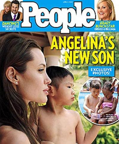 фото приемного сына Анджелины Джоли и Брэда Пита (400x486, 131Kb)