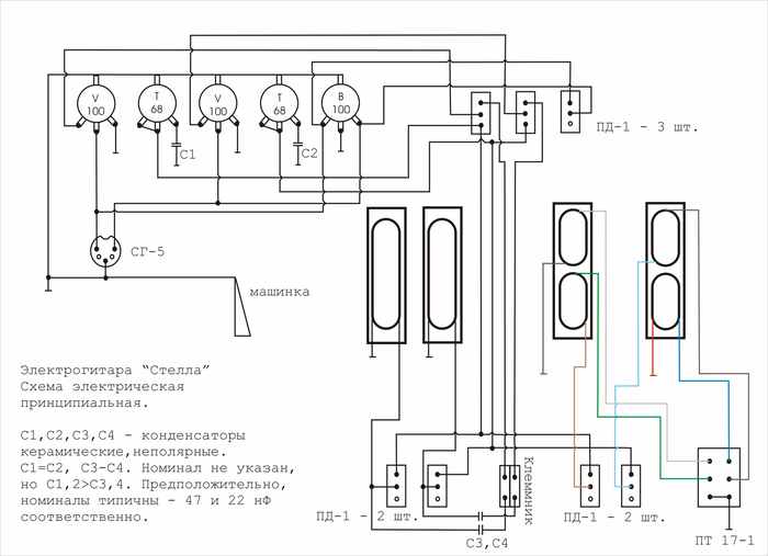 Комментарии к схеме. Как работает регулятор громкости и тембра - и так...