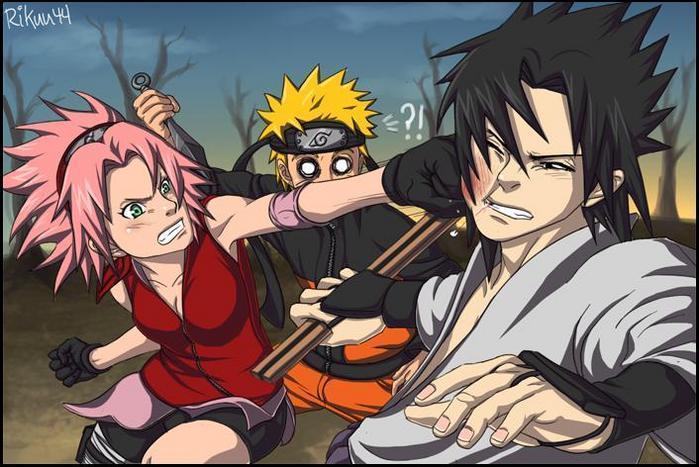 Смотреть онлайн скачать в торренте naruto, sasuke, sakura