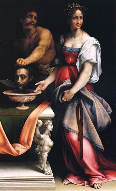 Чезаре да Сесто, Саломея, 1516 сж (383x630, 50Kb)
