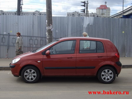 Hyundai Getz Хендай Гетц Вид с боку
