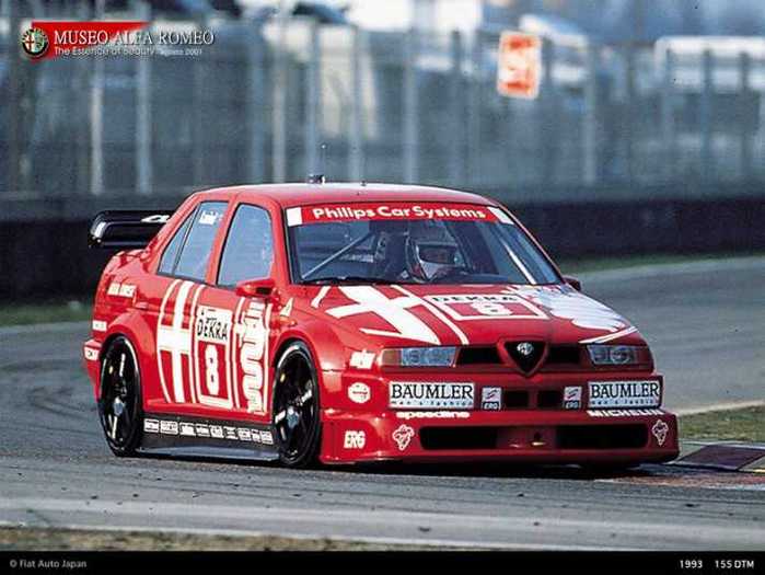 Alessandro Nannini I Alfa Romeo 155 V6 Nicola Larini I Alfa Romeo 155 V6