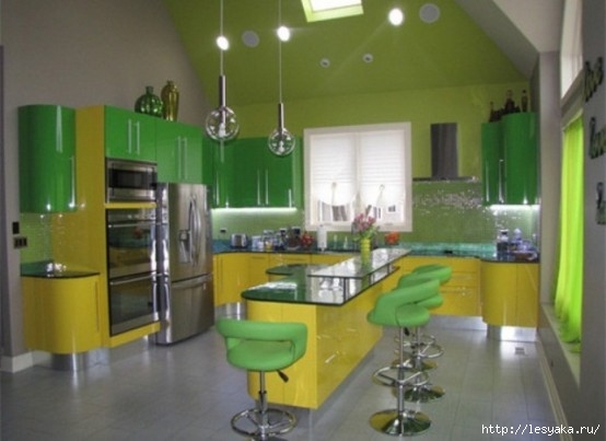 cheerful-summer-interiors-green-and-yellow-kitchen-desig_026 (554x403, 108Kb)