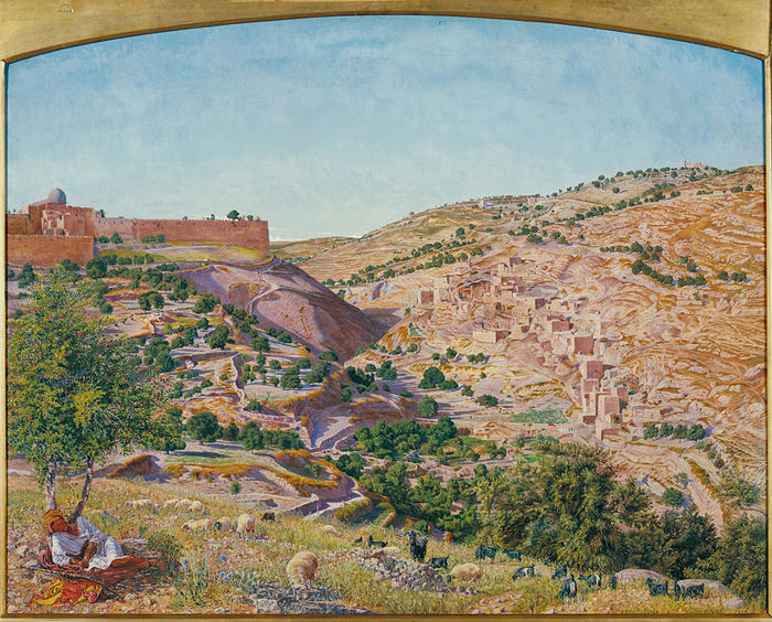 4000579_953pxThomas_Seddon__Jerusalem_and_the_Valley_of_Jehoshaphat_from_the_Hill_of_Evil_Counsel__Google_Art_Project (700x564, 151Kb)