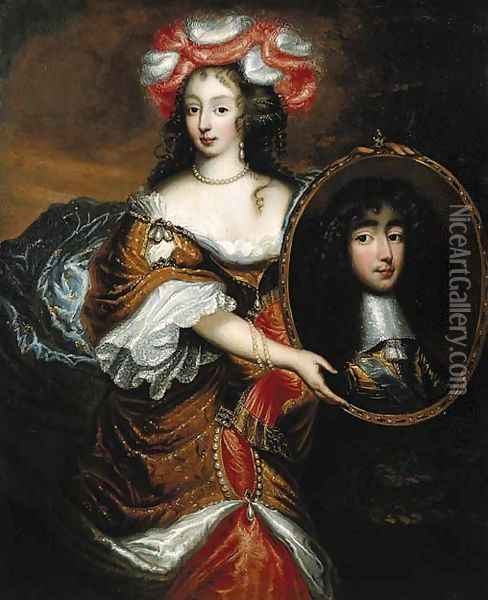 Portrait of Princess Henrietta Anna Stuart of England (488x600, 117Kb)