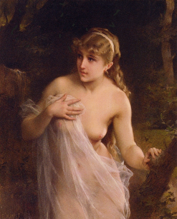 Femme nu dans la Forêt (568x700, 353Kb)