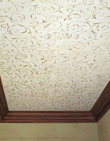 stenciled-ceiling-scroll-stencil (382x490, 145Kb)