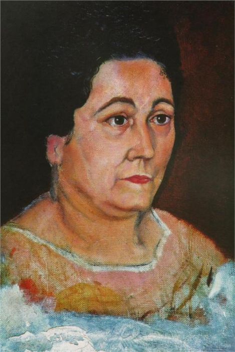 Portrait of the Artist's Mother, Dofia Felipa Dome Domenech De, Dali, 1920 (469x700, 216Kb)