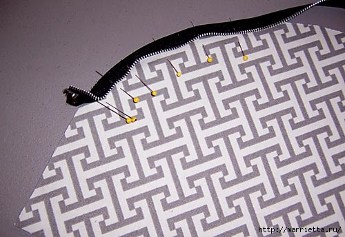 Как сшить стильную сумку с цветами из молний. Мастер-класс (6) (500x344, 121Kb)