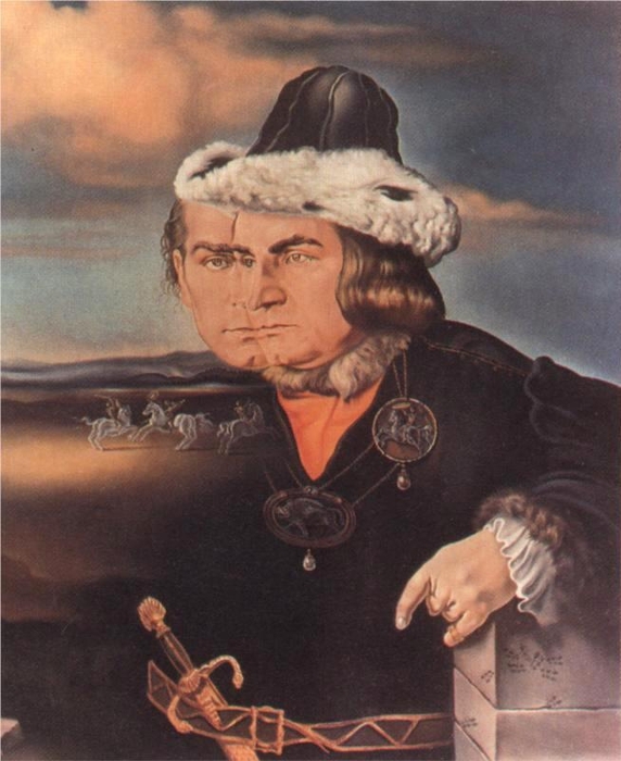 Portrait of Laurence Olivier in the Role of Richard III, 1955 (572x700, 242Kb)