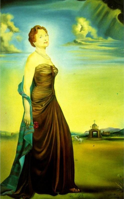 Portrait of Mrs. Reeves, 1954 (435x700, 196Kb)
