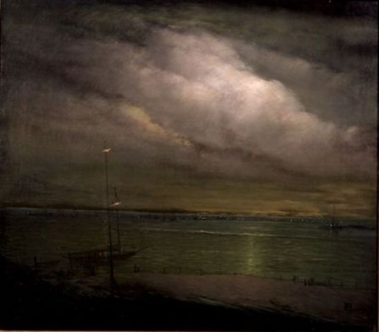 Ночь на берегу, Лонг-Айленд (548x480, 79Kb)