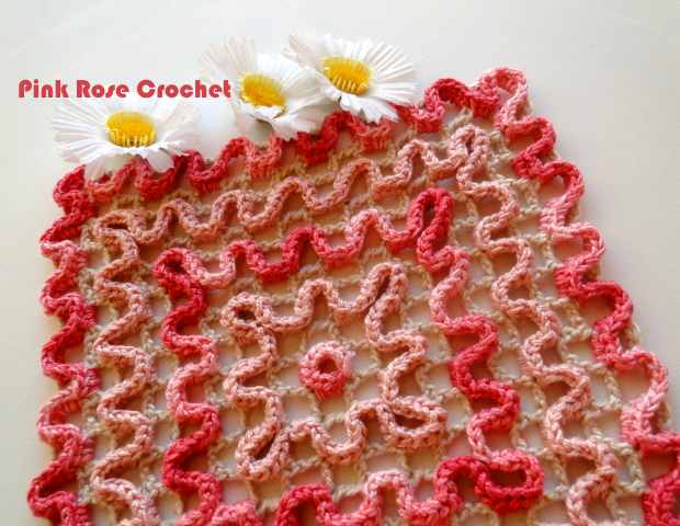 Pega Panelas Rosa Croche Ondulado Crochet Wiggly Pot Holders (620x480, 523Kb)