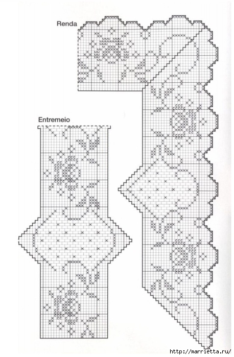 Стильное вязание крючком для дома. Схемы (6) (458x700, 185Kb)