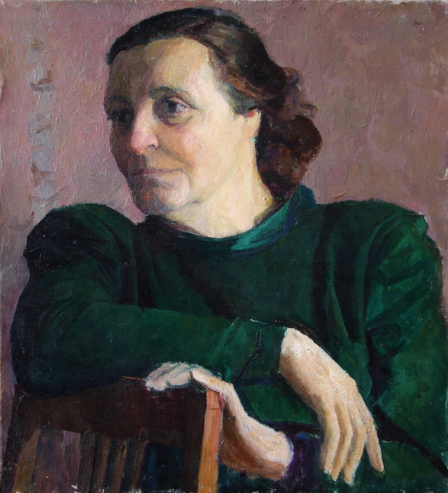 Портрет мамы (А.В.Кроткова) 1955 (636x700, 121Kb)
