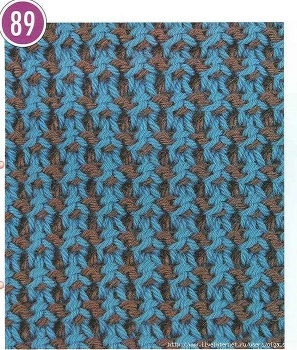Tunisian Crochet 100 Patterns 050aaa (594x700, 474Kb)