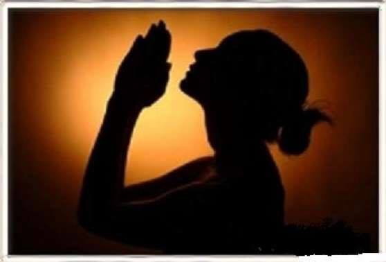 Утренняя молитва женщины