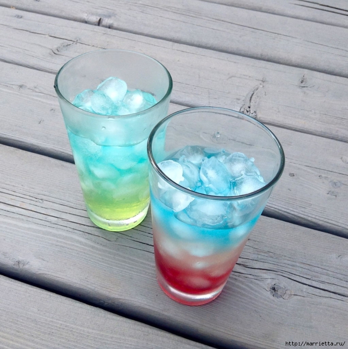 Фото по запросу Разноцветные напитки