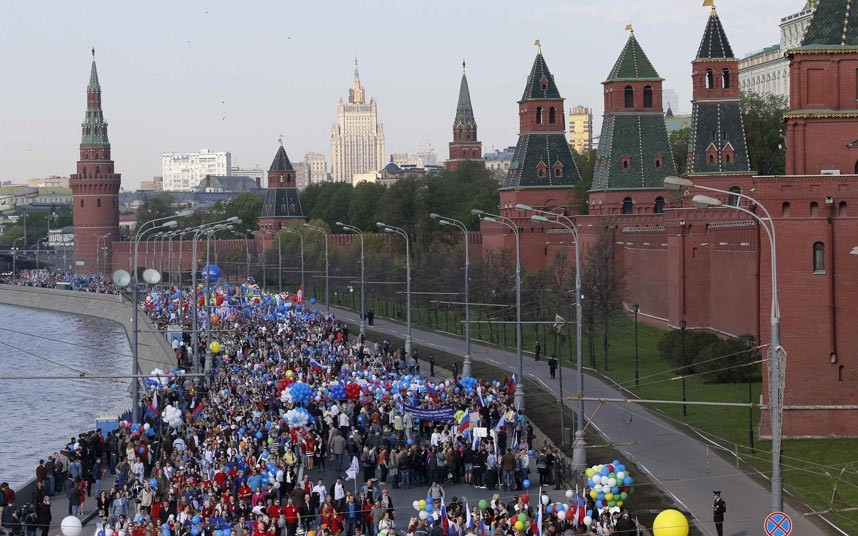 Первомайские шествия и демонстрации