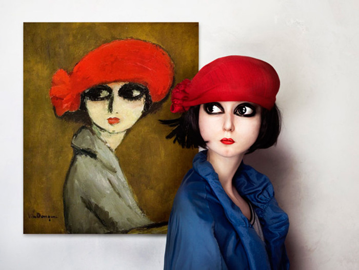 2-Flora-Borsi-The-real-life-models-Kees-Van-Dongen-The-Corn-Poppy-Le-Coquelicot-19191 (700x527, 85Kb)