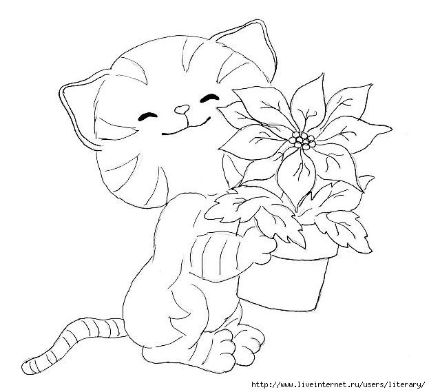 Cats_coloring_pages_5 (623x569, 118Kb)