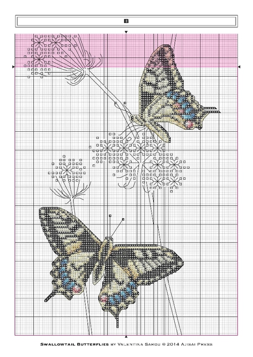 Ajisai Designs - Swallowtail Butterflies_5 (494x700, 228Kb)