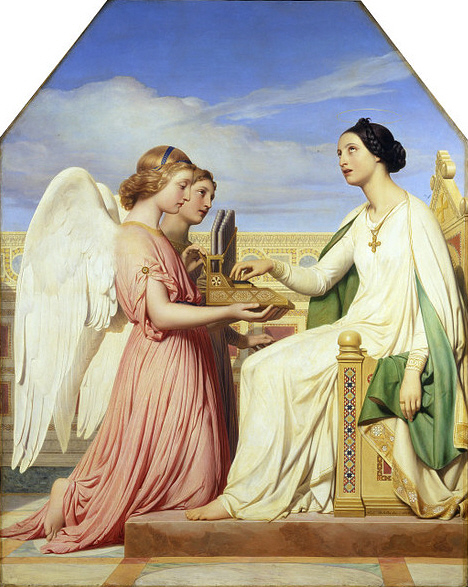 Paul_Delaroche_St_Cecilia_and_the_Angels_VA (468x587, 197Kb)