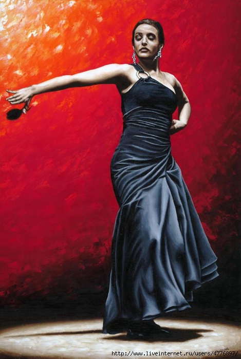 la nobleza del flamenco (469x700, 219Kb)
