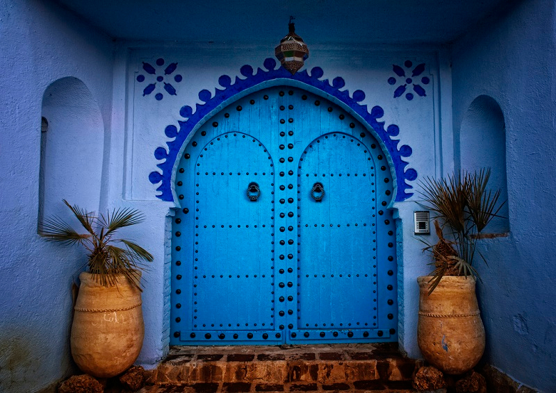 Синяя сказка  Марокко.