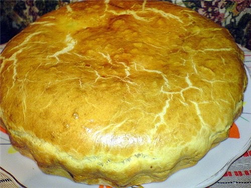 Пирог с тархуном. Грузинский рецепт