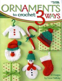 Ornaments to Crochet 3 Ways