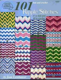 101 ripple stitches: Knit and crochet