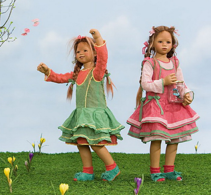 Коллекционные куклы Annette Himstedt/Частичка детства (700x646, 154Kb)