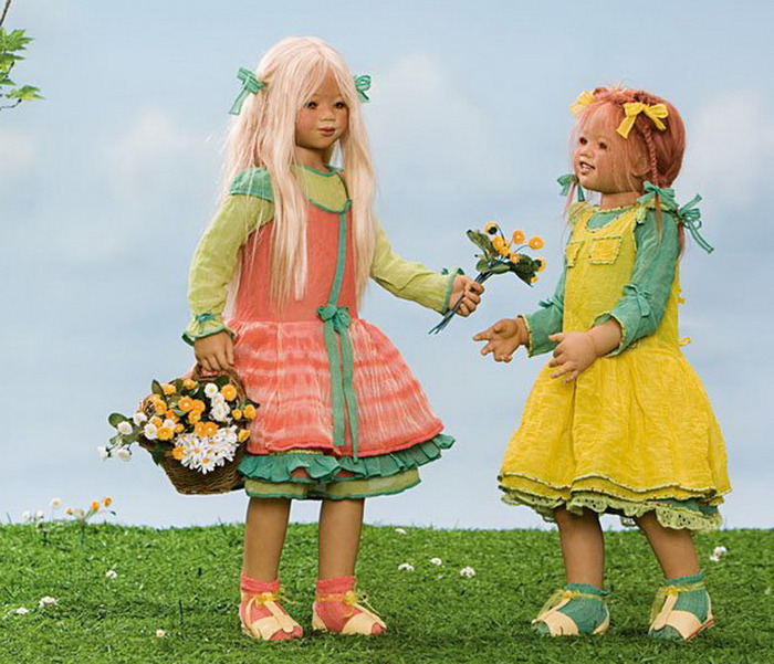 Коллекционные куклы Annette Himstedt/Частичка детства (700x601, 131Kb)