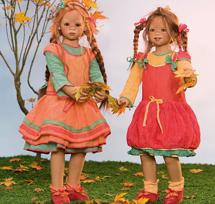 Коллекционные куклы Annette Himstedt/Частичка детства (700x664, 175Kb)