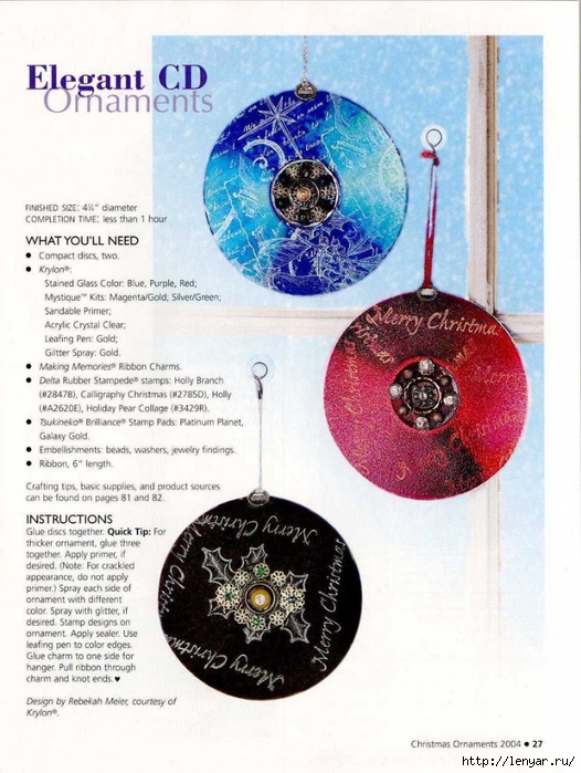 easy to make christmas ornaments - 2004 - 27 (526x700, 280Kb)