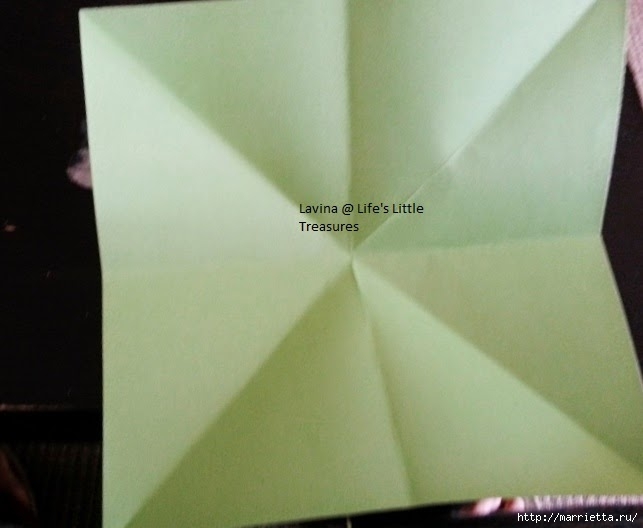 Елочки из бумаги в технике оригами (13) (643x528, 101Kb)