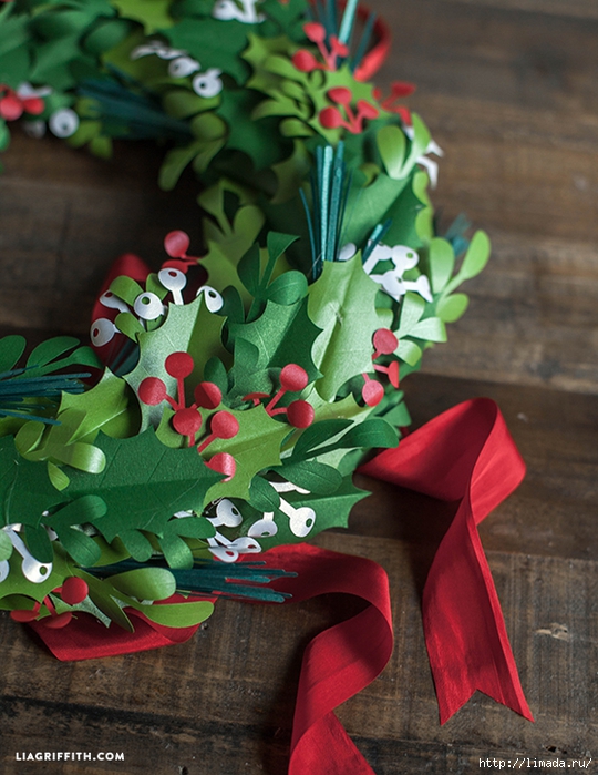 Holiday_Wreath_Paper_DIY (540x700, 307Kb)
