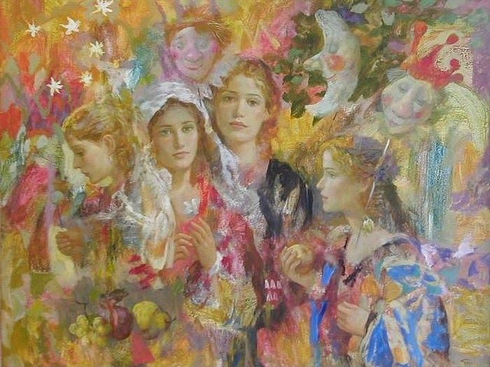 Goyo Dominguez 1960 - Spanish-born British Romantic Realist painter - Tutt'Art@ (33) (700x525, 360Kb)