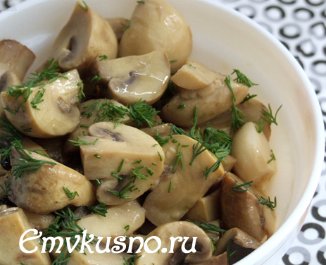 Как быстро и вкусно замариновать шампиньоны в домашних условиях Как быстро и вкусно замариновать шампиньоны в домашних условиях