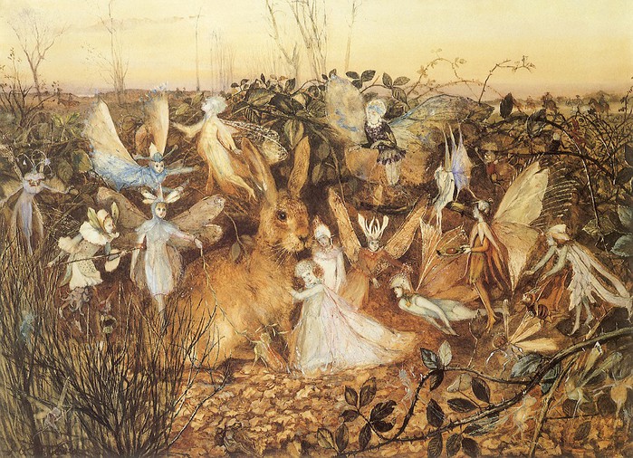 RabbitAmongtheFairies-vi (700x506, 175Kb)