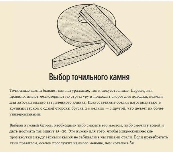 Как правильно заточить нож в домашних условиях