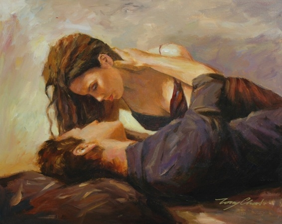 Tony Chow - Chinese painter - The Passion - Tutt'Art@ (27) (566x450, 206Kb)
