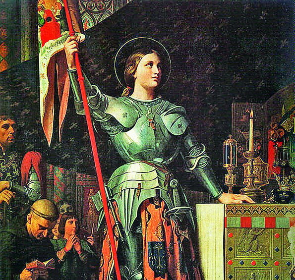 1854_Жанна дАрк на коронации Карла VII в Реймском кафедральном соборе в 142